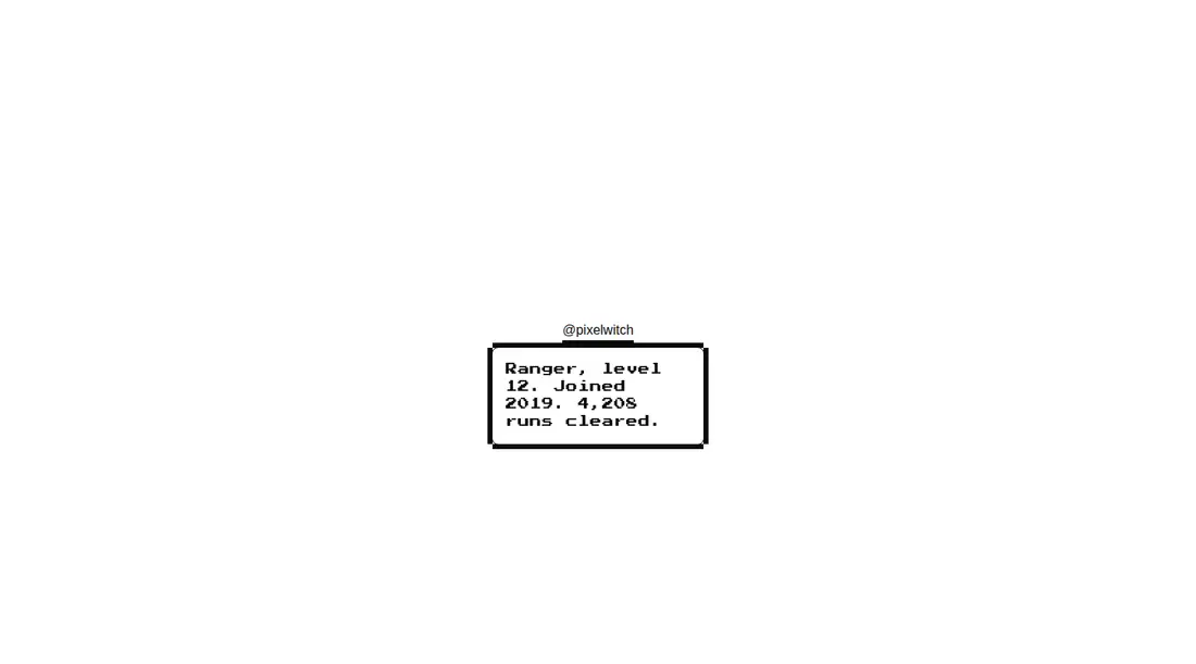 Harness screenshot of 8bitcn-hover-card at 1440 pixels wide