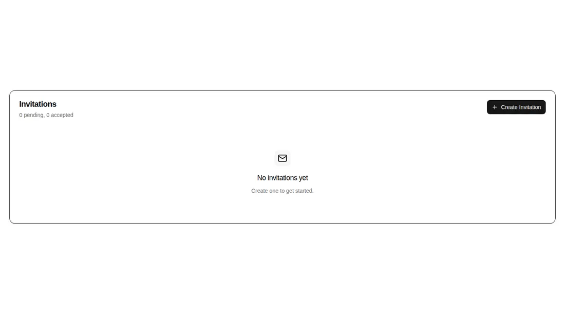 Harness screenshot of hextaui-team-invitations at 1440 pixels wide