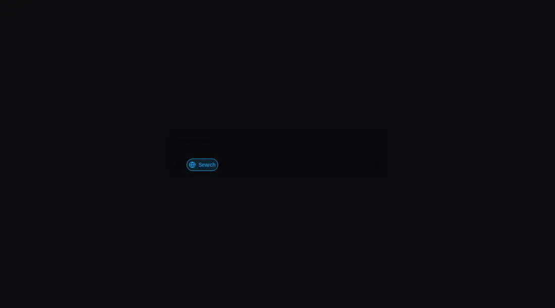 Harness screenshot of kokonut-ai-input-search at 1440 pixels wide