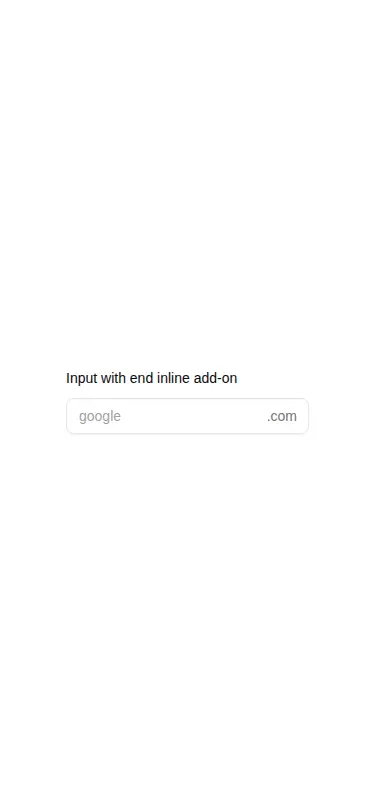 Harness screenshot of originui-input-12 at 375 pixels wide