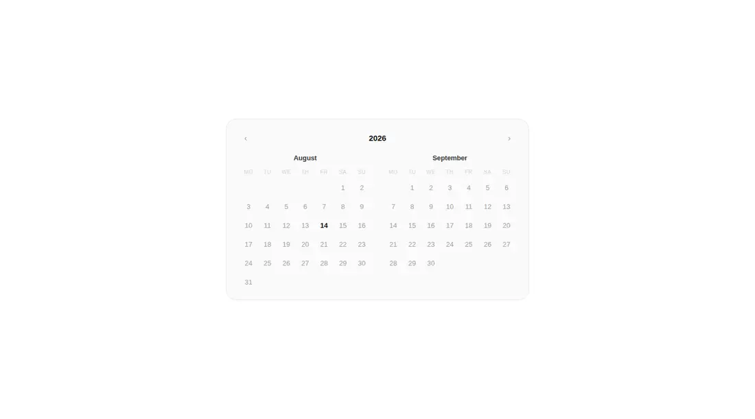Harness screenshot of ruixen-calendar-crest at 1440 pixels wide