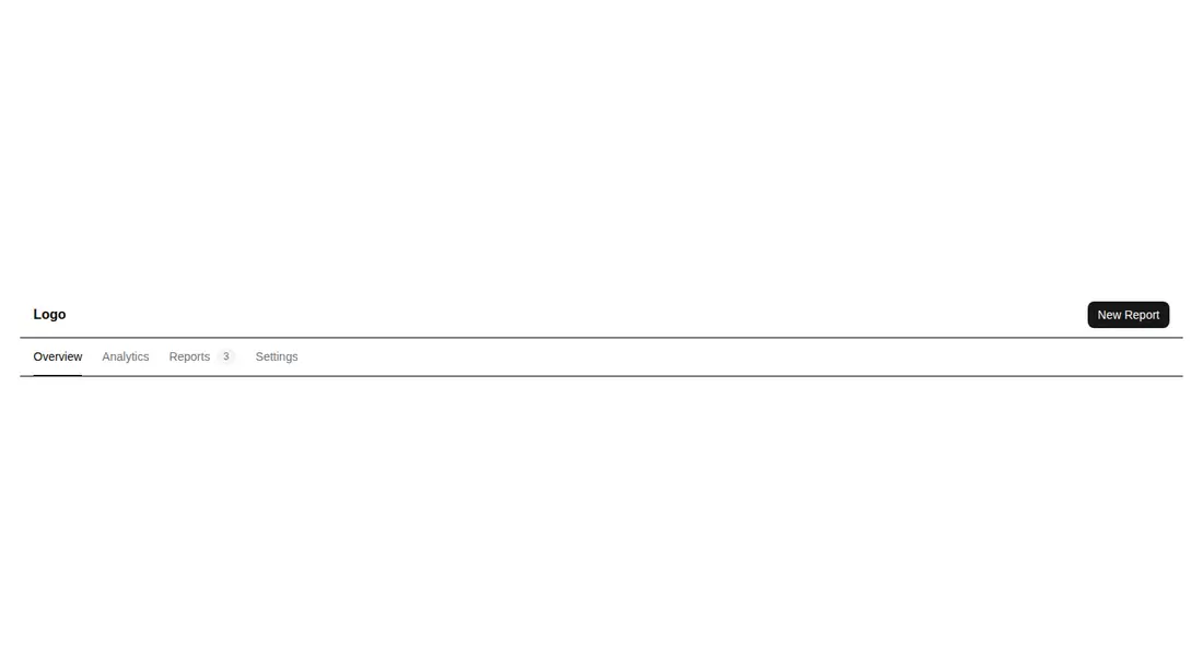 Harness screenshot of ruixen-navbar-tabs at 1440 pixels wide
