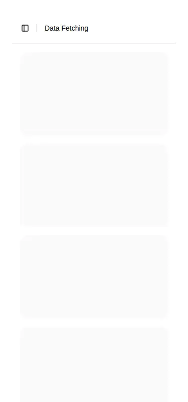 Harness screenshot of shadcn-block-sidebar-06 at 375 pixels wide