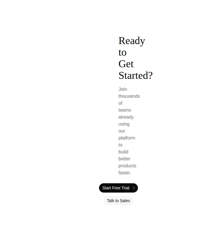 Harness screenshot of tailark-veil-call-to-action-1 at 768 pixels wide