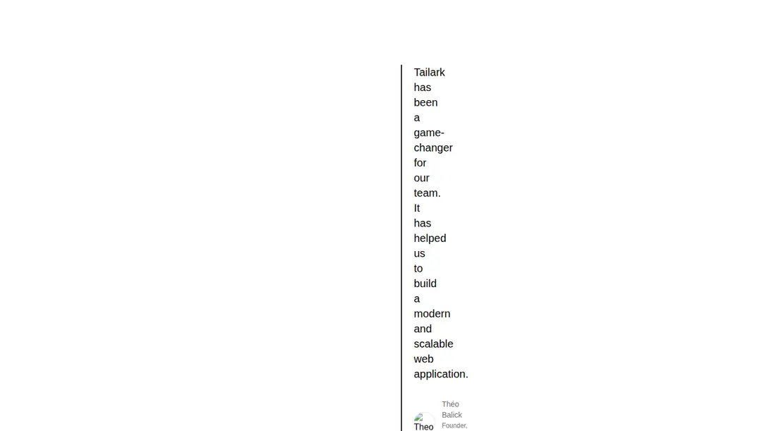 Harness screenshot of tailark-veil-testimonials-3 at 1440 pixels wide
