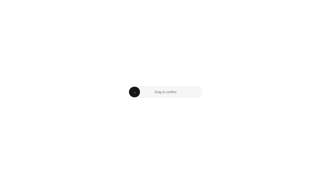 Harness screenshot of tripled-drag-to-confirm-slider-shadcnui at 1440 pixels wide